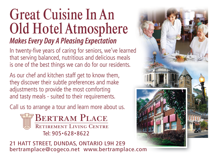 Bertram Place Retirement Living Centre Ad