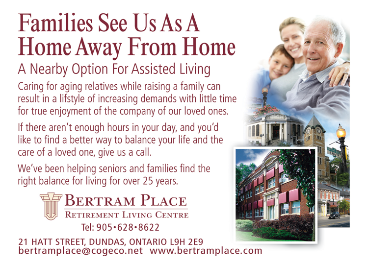 Bertram Place Retirement Living Centre Ad