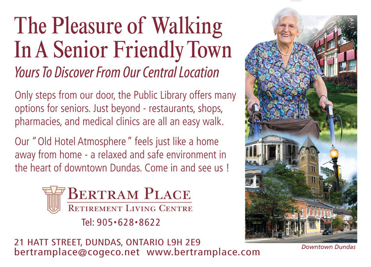 Bertram Place Retirement Living Centre Ad