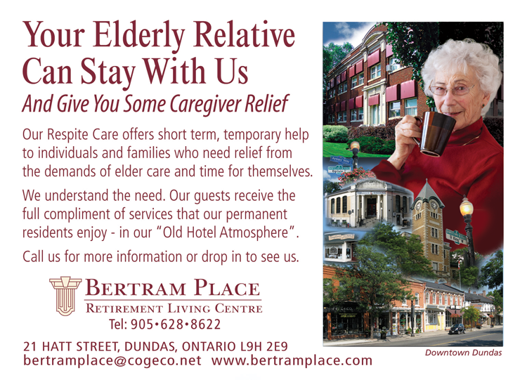 Bertram Place Retirement Living Centre Ad