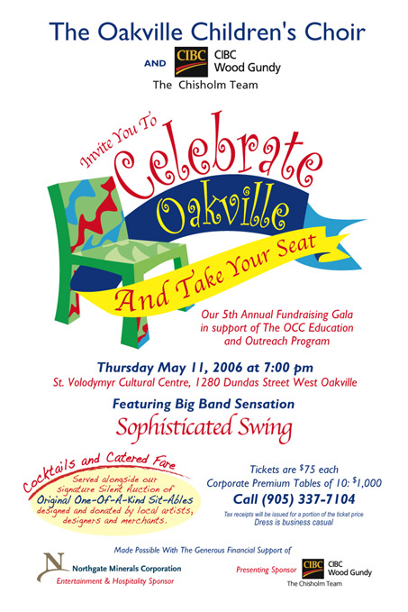 Oakville Childrens Choir Poster