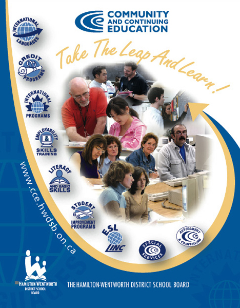 HWDSB continuing education publication