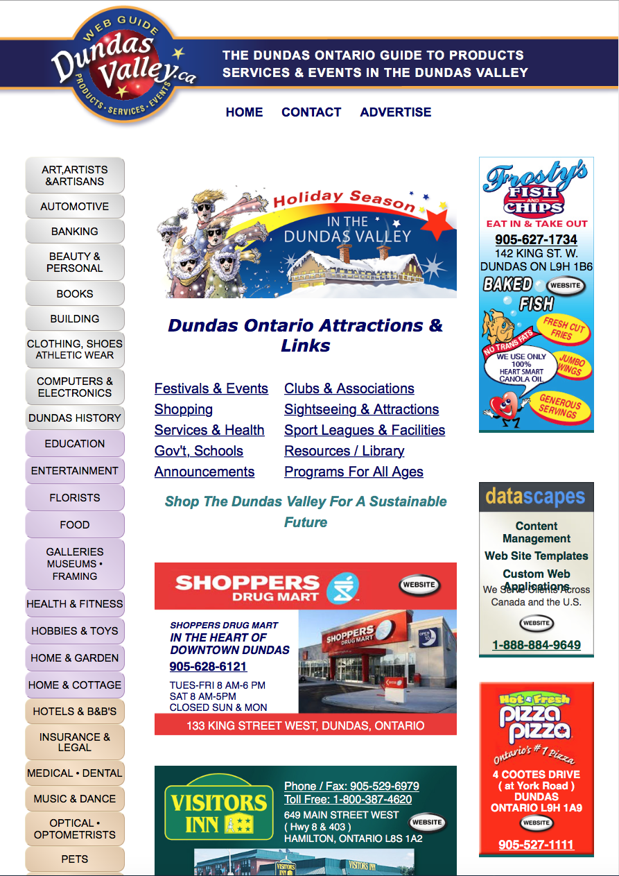 Dundas Valley Website